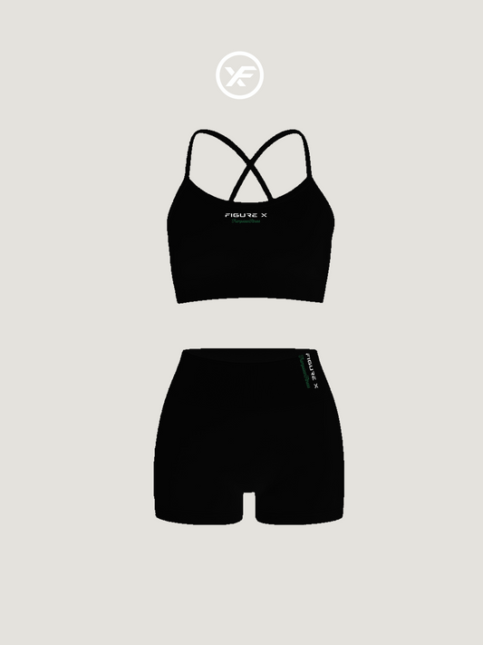 Trampolean fitness short set ￼